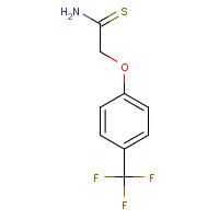 19432-91-8 2-[4-(trifluoromethyl)phenoxy]ethanethioamide chemical structure
