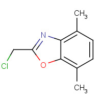 139393-93-4 2-(chloromethyl)-4,7-dimethyl-1,3-benzoxazole chemical structure