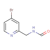 865156-49-6 N-[(4-bromopyridin-2-yl)methyl]formamide chemical structure