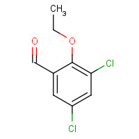 309718-08-9 3,5-dichloro-2-ethoxybenzaldehyde chemical structure