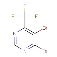 785777-94-8 4,5-dibromo-6-(trifluoromethyl)pyrimidine chemical structure