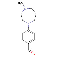 166438-86-4 4-(4-methyl-1,4-diazepan-1-yl)benzaldehyde chemical structure