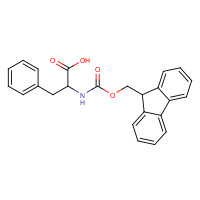 126727-04-6 2-(9H-fluoren-9-ylmethoxycarbonylamino)-3-phenylpropanoic acid chemical structure