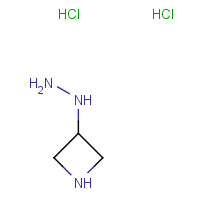 1305282-79-4 azetidin-3-ylhydrazine;dihydrochloride chemical structure