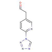 1374357-68-2 2-[6-(tetrazol-1-yl)pyridin-3-yl]acetaldehyde chemical structure