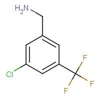 400771-41-7 [3-chloro-5-(trifluoromethyl)phenyl]methanamine chemical structure