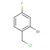 887140-03-6 2-bromo-1-(chloromethyl)-4-fluorobenzene chemical structure
