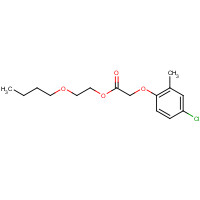 19480-43-4 2-butoxyethyl 2-(4-chloro-2-methylphenoxy)acetate chemical structure