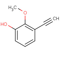 871940-23-7 3-ethynyl-2-methoxyphenol chemical structure