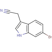 152213-61-1 2-(6-bromo-1H-indol-3-yl)acetonitrile chemical structure