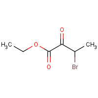 57332-84-0 ethyl 3-bromo-2-oxobutanoate chemical structure