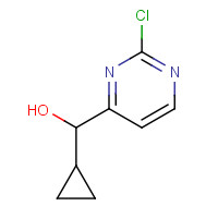 1312535-83-3 (2-chloropyrimidin-4-yl)-cyclopropylmethanol chemical structure