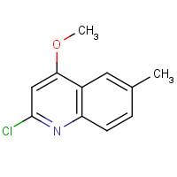123637-53-6 2-chloro-4-methoxy-6-methylquinoline chemical structure