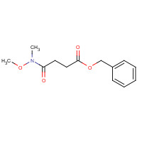 1260760-22-2 benzyl 4-[methoxy(methyl)amino]-4-oxobutanoate chemical structure
