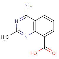 1268520-96-2 4-amino-2-methylquinazoline-8-carboxylic acid chemical structure