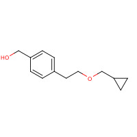 913473-10-6 [4-[2-(cyclopropylmethoxy)ethyl]phenyl]methanol chemical structure