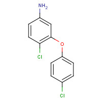 57688-21-8 4-chloro-3-(4-chlorophenoxy)aniline chemical structure