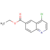 148018-34-2 ethyl 4-chloroquinoline-6-carboxylate chemical structure
