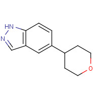 885272-70-8 5-(oxan-4-yl)-1H-indazole chemical structure