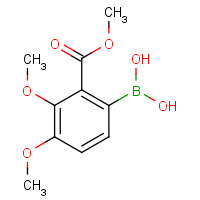 1186376-35-1 (3,4-dimethoxy-2-methoxycarbonylphenyl)boronic acid chemical structure