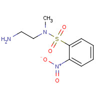 1190890-04-0 N-(2-aminoethyl)-N-methyl-2-nitrobenzenesulfonamide chemical structure