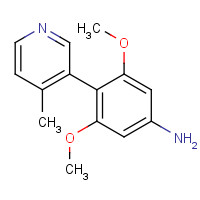 1357094-56-4 3,5-dimethoxy-4-(4-methylpyridin-3-yl)aniline chemical structure