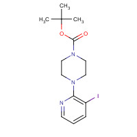 902837-43-8 tert-butyl 4-(3-iodopyridin-2-yl)piperazine-1-carboxylate chemical structure