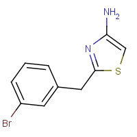 885279-46-9 2-[(3-bromophenyl)methyl]-1,3-thiazol-4-amine chemical structure