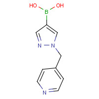 1141889-26-0 [1-(pyridin-4-ylmethyl)pyrazol-4-yl]boronic acid chemical structure