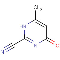 94829-33-1 6-methyl-4-oxo-1H-pyrimidine-2-carbonitrile chemical structure