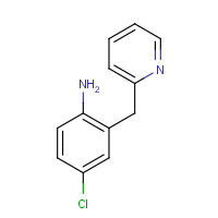 115177-69-0 4-chloro-2-(pyridin-2-ylmethyl)aniline chemical structure