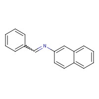 891-32-7 N-naphthalen-2-yl-1-phenylmethanimine chemical structure