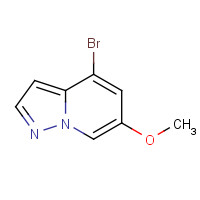 1207839-86-8 4-bromo-6-methoxypyrazolo[1,5-a]pyridine chemical structure