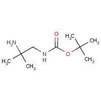 95034-05-2 tert-butyl N-(2-amino-2-methylpropyl)carbamate chemical structure