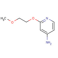 936112-80-0 2-(2-methoxyethoxy)pyridin-4-amine chemical structure