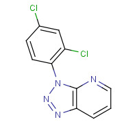 62052-05-5 3-(2,4-dichlorophenyl)triazolo[4,5-b]pyridine chemical structure