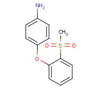 209960-76-9 4-(2-methylsulfonylphenoxy)aniline chemical structure
