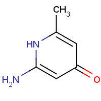 88518-52-9 2-amino-6-methyl-1H-pyridin-4-one chemical structure