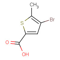 29421-99-6 4-bromo-5-methylthiophene-2-carboxylic acid chemical structure