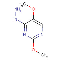 381666-22-4 (2,5-dimethoxypyrimidin-4-yl)hydrazine chemical structure