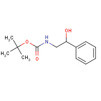 67341-07-5 tert-butyl N-(2-hydroxy-2-phenylethyl)carbamate chemical structure