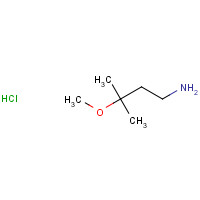 1454690-49-3 3-methoxy-3-methylbutan-1-amine;hydrochloride chemical structure
