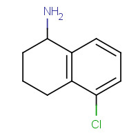 59376-81-7 5-chloro-1,2,3,4-tetrahydronaphthalen-1-amine chemical structure