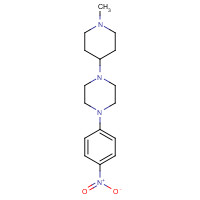 416867-97-5 1-(1-methylpiperidin-4-yl)-4-(4-nitrophenyl)piperazine chemical structure