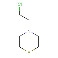 63906-73-0 4-(2-chloroethyl)thiomorpholine chemical structure