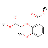 104796-24-9 methyl 3-methoxy-2-(2-methoxy-2-oxoethoxy)benzoate chemical structure