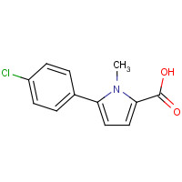 1017414-83-3 5-(4-chlorophenyl)-1-methylpyrrole-2-carboxylic acid chemical structure