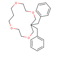 106868-21-7 6,6-dibenzyl-1,4,8,11-tetraoxacyclotetradecane chemical structure