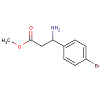 453557-71-6 methyl 3-amino-3-(4-bromophenyl)propanoate chemical structure