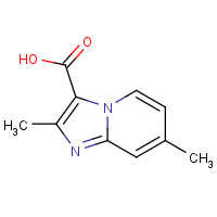 81438-53-1 2,7-dimethylimidazo[1,2-a]pyridine-3-carboxylic acid chemical structure